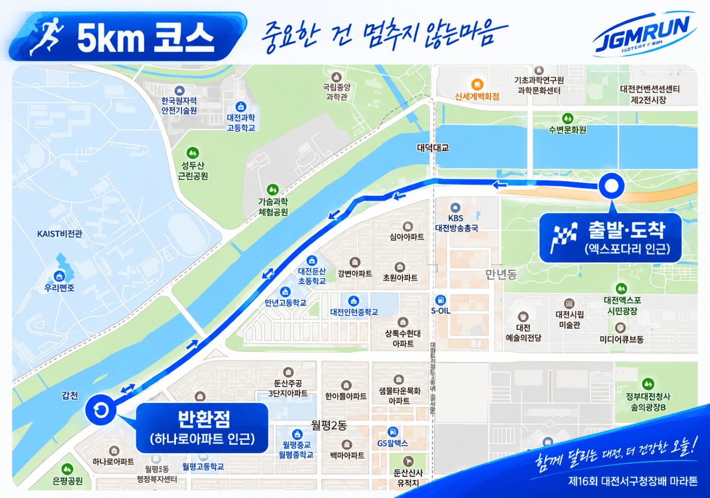 5km 코스맵